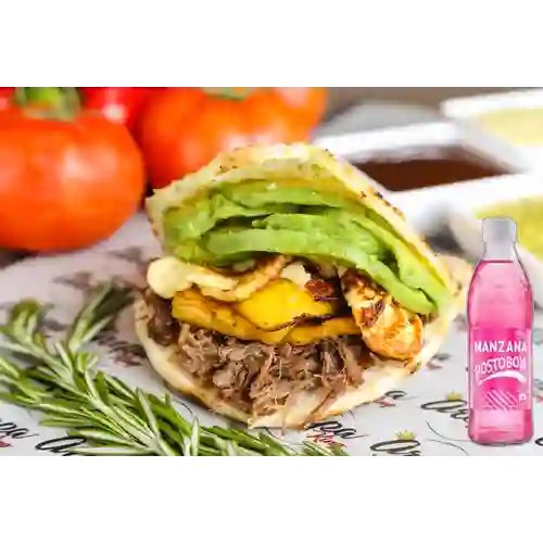 Combo Arepa Dulcinea + Manzana 300 ml