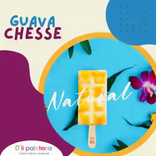 Paleta de Guaba Cheese