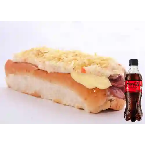 Combo perrita pequeña + coca-cola 400ml