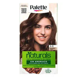 Palette Tinte Cabello Permanente Crema Natural 5-0