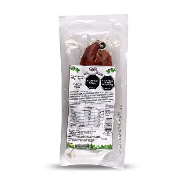 La Factoria Monts Chorizo Sarta Natural