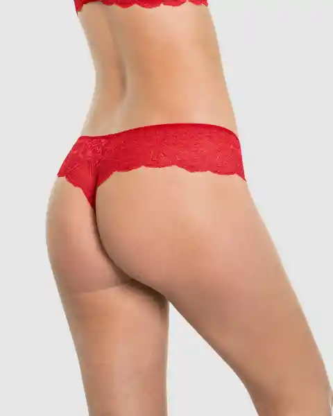 Leonisa Panty Brasilera Básico Rojo Talla L