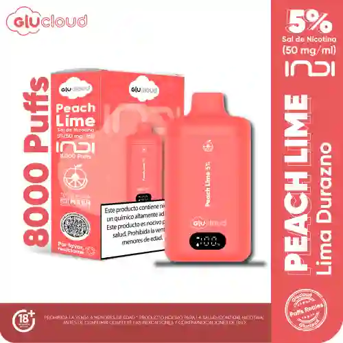 Glucloud Peach Lime Indi