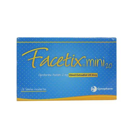 Facetix Tabletas (2 mg / 20 mcg)
