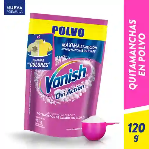 Vanish Desmanchador en Polvo Rosa 120 g