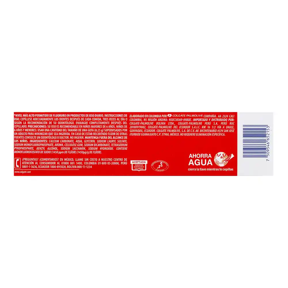 Colgate Crema Dental Máxima Protección Anticaries