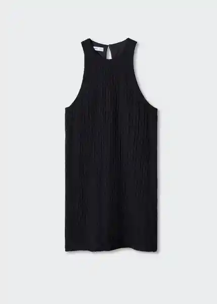 Vestido Alber Negro Talla XL Mujer Mango