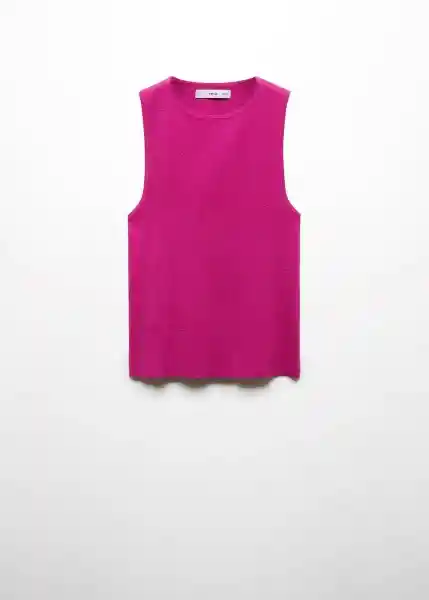 Top Hernan Fucsia Talla 24 Mujer Mango