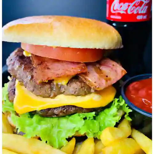 Doble Mama Burger en Combo