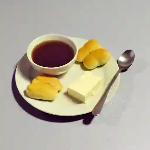 Combo Agua Panela con Queso