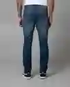 Jean Súper Slim Hombre Azul Denim Medio T 40 62162 Rifle