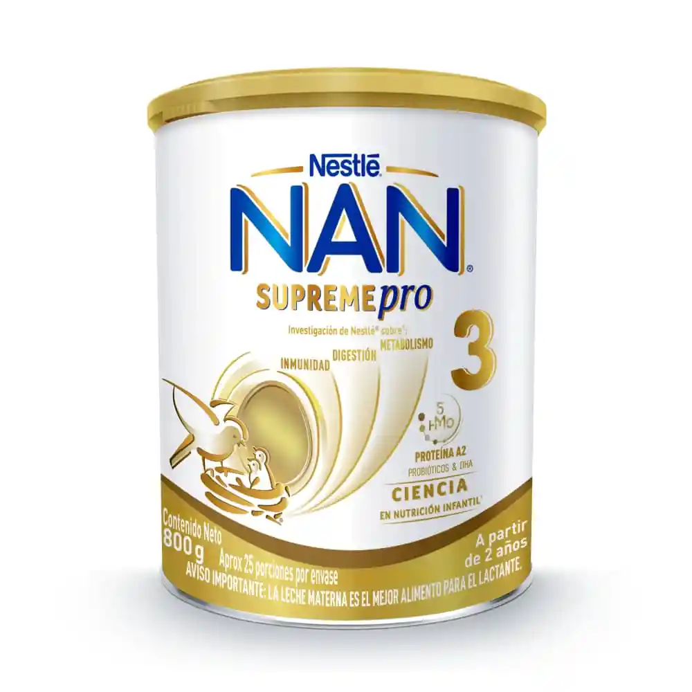 Alimento lácteo NAN SUPREMEPRO 3 x 800g