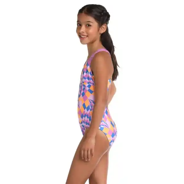 Vestido de Baño Splashback Psych Checker Junior T 10 Speedo