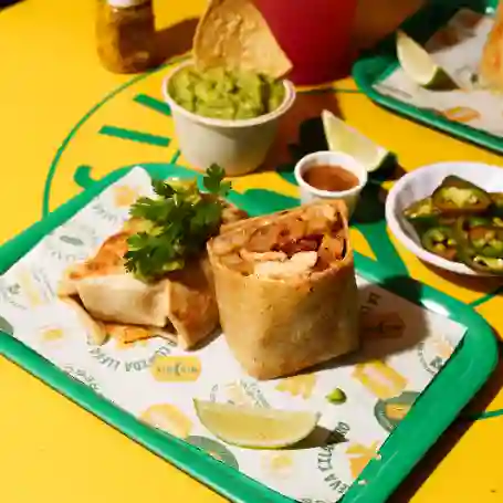 Caliburrito de cerdo al pastor.