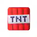 Cojín Para Asiento Cuadrada Tnt Serie Minecraft Rojo Miniso