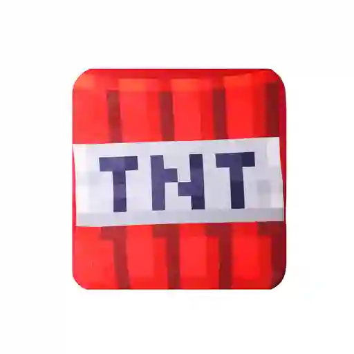 Cojín Para Asiento Cuadrada Tnt Serie Minecraft Rojo Miniso