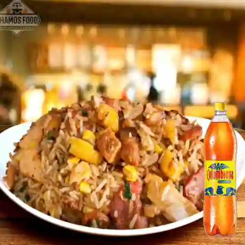 Combo Arroz Premium (3-4 Personas) + Colombiana 1.5 l