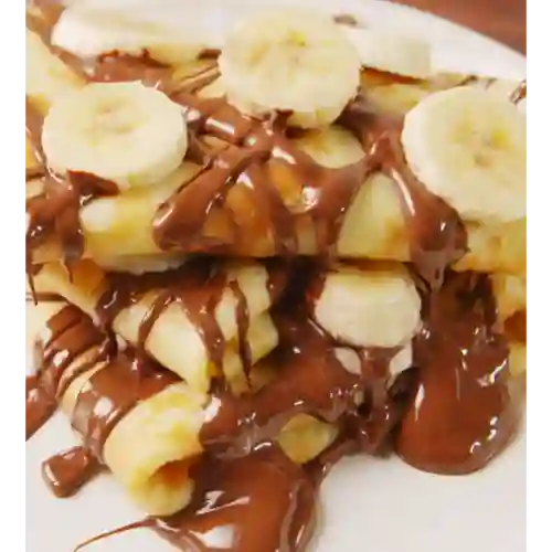 Crepes Nutella Banano.