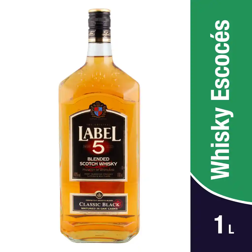 Label 5 Whisky Classic Black