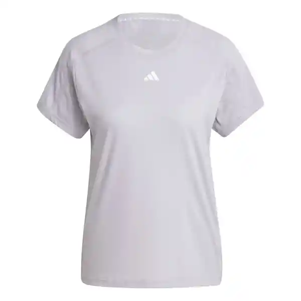 Adidas Camiseta Tr-es Crew Para Mujer Gris Talla L
