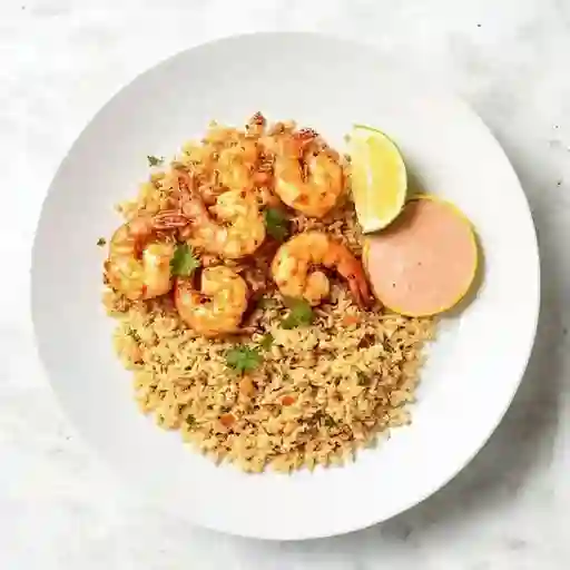 Lunch de Camarones al Ajillo