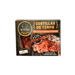 El Dia Que Me Quieras Costilla de Cerdo Ahumada Sabor BBQ