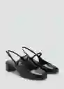 Zapatos Ada Negro Talla 39 Mujer Mango
