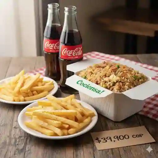 Arroz chino mediano 39.900