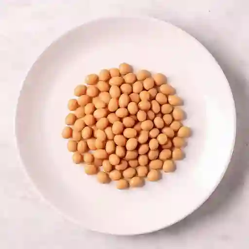 Frijol en plato pequeño