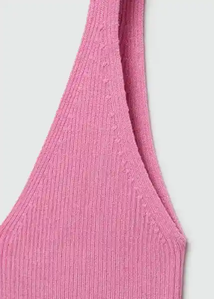 Top Gymnasti Rosa Light Talla XS Mujer Mango