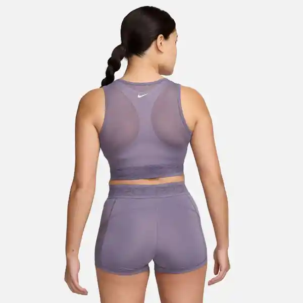 Nike Camiseta Pro Mesh Tank Mujer Morado M Ref: FN7387-509