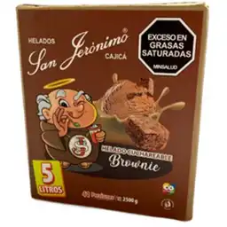 San Jerónimo Helado Brownie