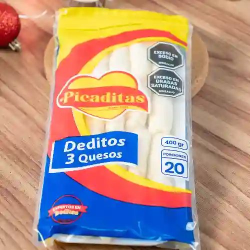 Dedito 3 Quesos X 20 Und Congelados