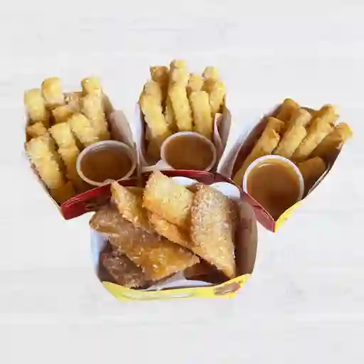 Paga 3 bocaditos lleva 1 hojuelas