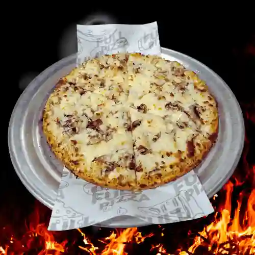 Pizza Pollo Champiñón
