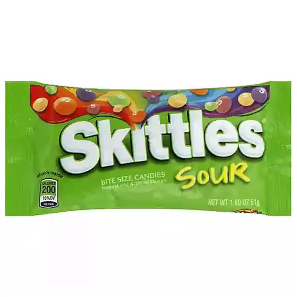 Skittles Dulce Frutal Ácidos