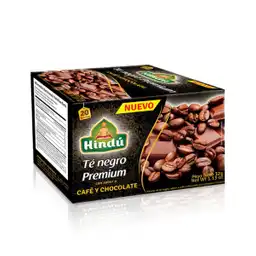 Hindu té Negro Premium Cafe y Chocolate