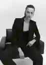 Blazer Americana Jordan Negro Talla M Mujer Mango