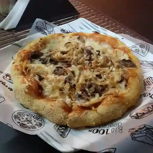 Pizzas Clásica Pollo y Champiñon