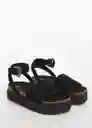 Sandalias Mara Negro Talla 40 Niñas Mango