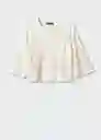 Jersey Tassyto Crudo Talla S Mujer Mango