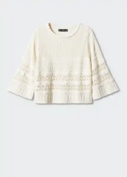Jersey Tassyto Crudo Talla S Mujer Mango