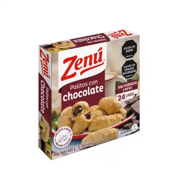 Zenú Palito Con Chocolate
