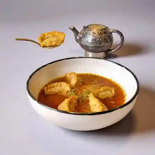 Dumplings de birria de rabo de toro