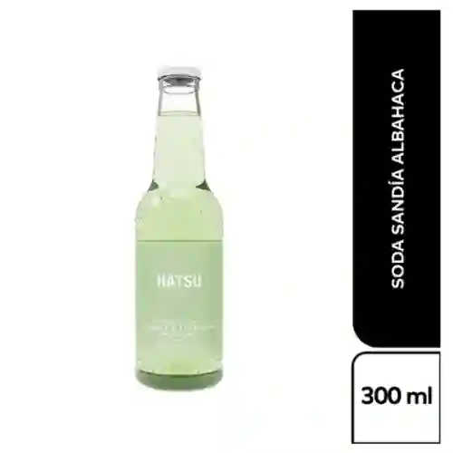 Soda Hatsu Sandia y Albahaca 300ml