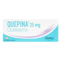 Quepina (quetiapina) 25 Mg Caja