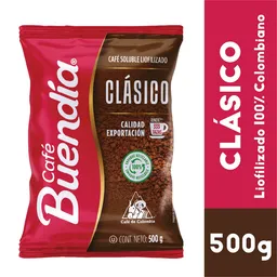  Buendia Cafe Liofilizado Clasico 100% Colombia Bolsa 