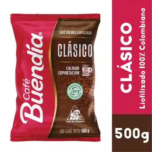  Buendia Cafe Liofilizado Clasico 100% Colombia Bolsa 