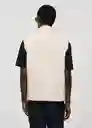 Chaleco Nadast Khaki Talla S Hombre Mango