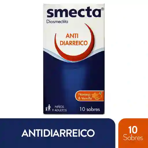 Smecta Sobre Polvo para Solución Oral con Sabor a Naranja y Vainilla